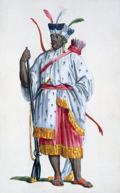 Nyai, Herrscher von Bali, 1780 von Pierre Duflos